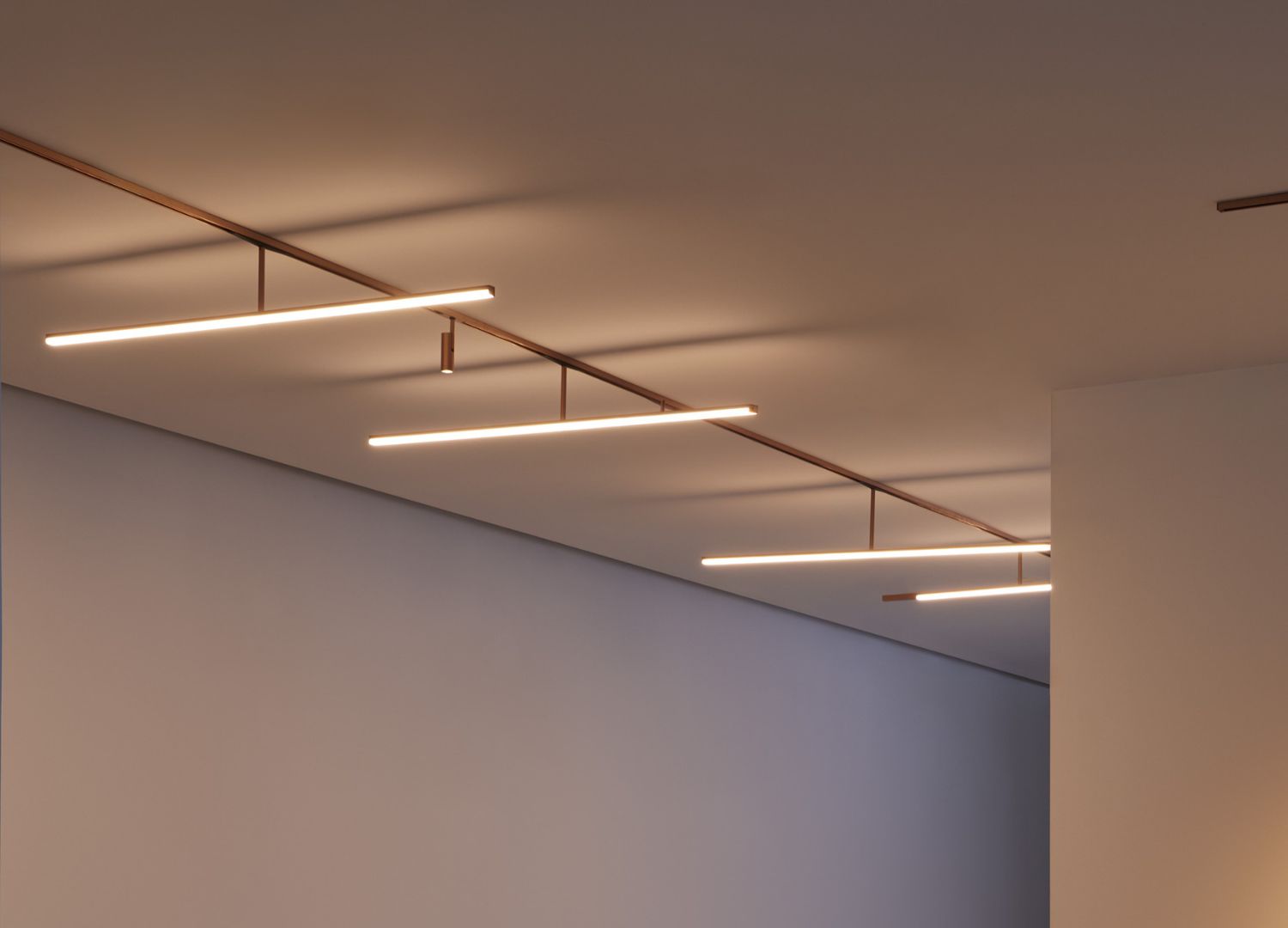 Magic Stick by Jorge Herrera for Flos. It has the power to transform any ceiling into a canvas. - © Jorge Herrera Studio