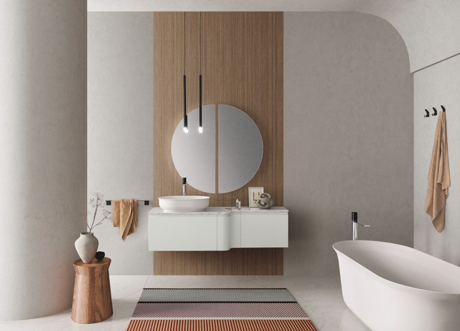 Gola by Archeda _ bathroom furniture collection