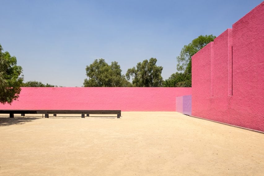 Pink Mexican house