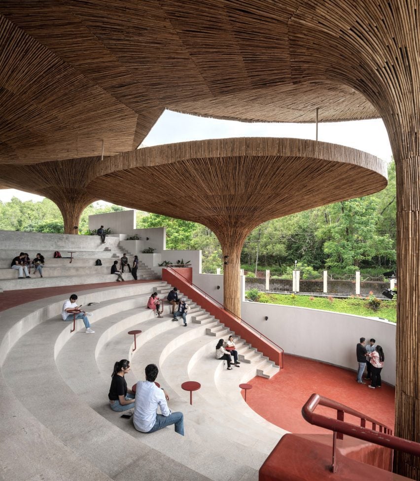 Amphitheatre of Tapmi Centre by The Purple Ink Studio