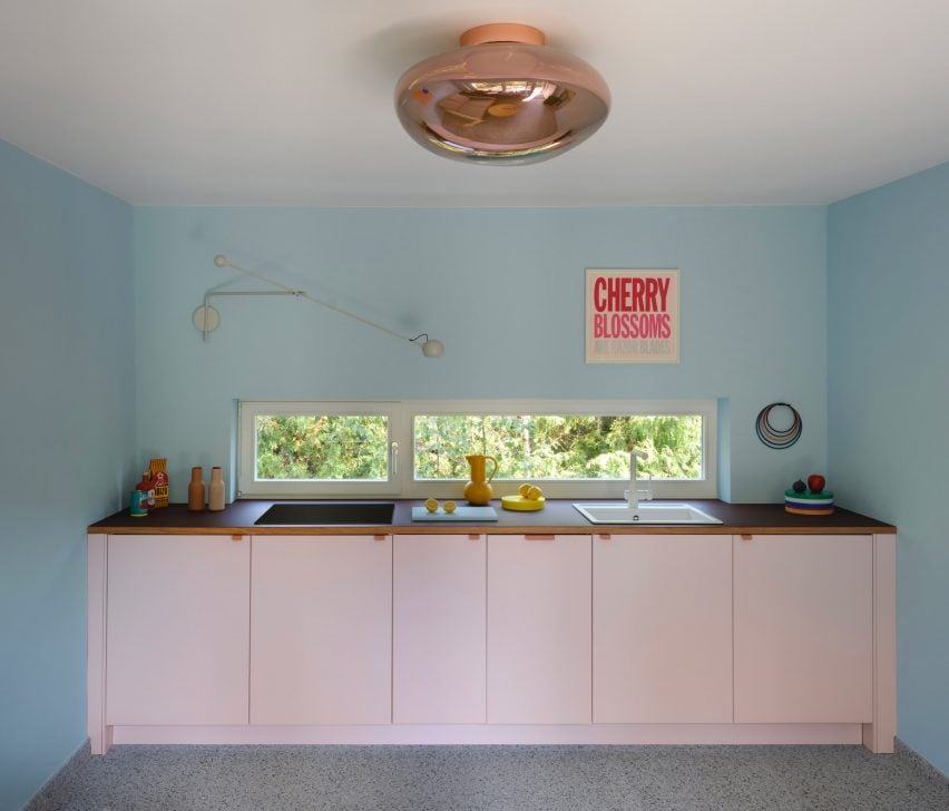 Kitchen in holiday home close to Berlin