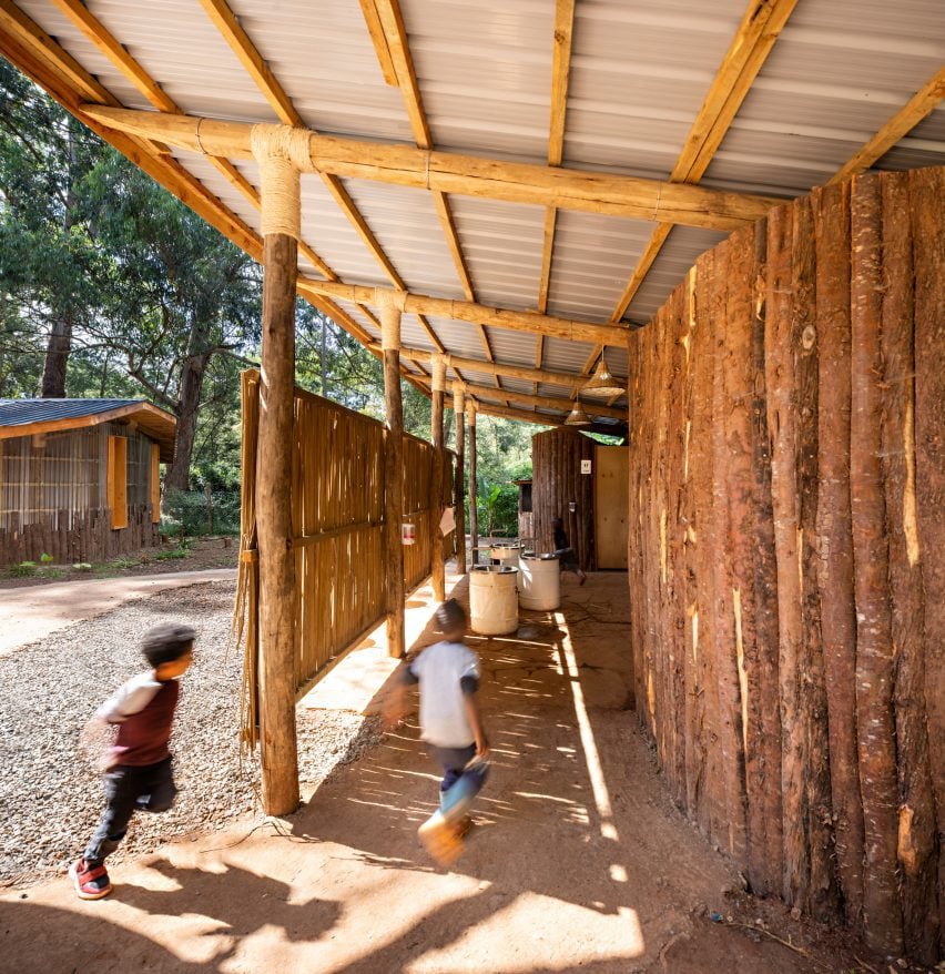 Children playing at Nairobi Waldorf School in Kenya
